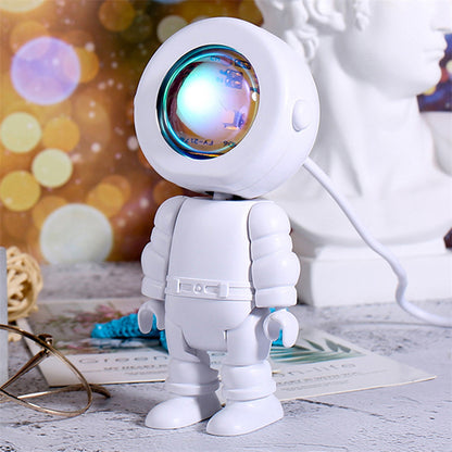 Lumina Aufladbare Astronauten Regenbogen Lampe - Hobbyfy