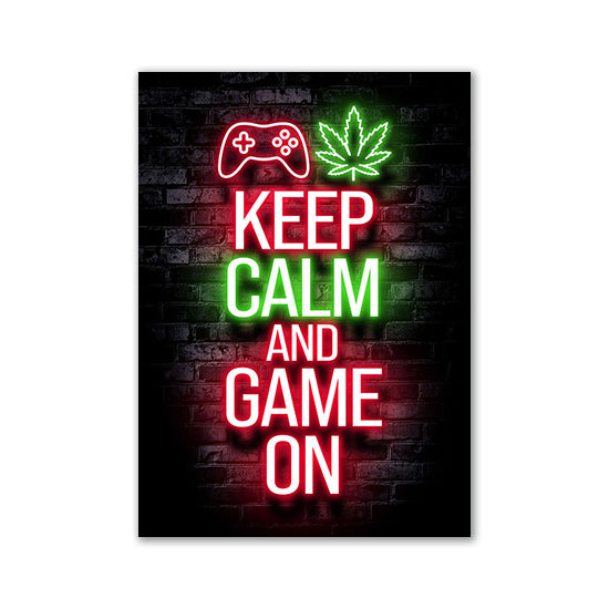 Neon Canvas Gaming Matte - Hobbyfy