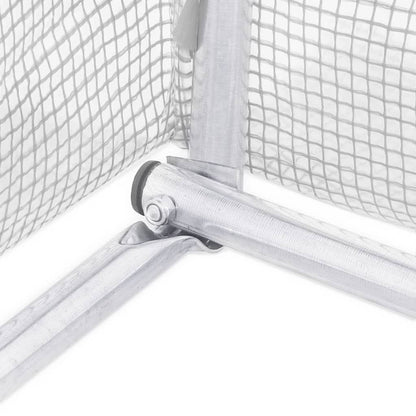 Gewächshaus Stahlrahmen 10 m2 Nutzfläche 5 x 2 x 2,3 m - Hobbyfy