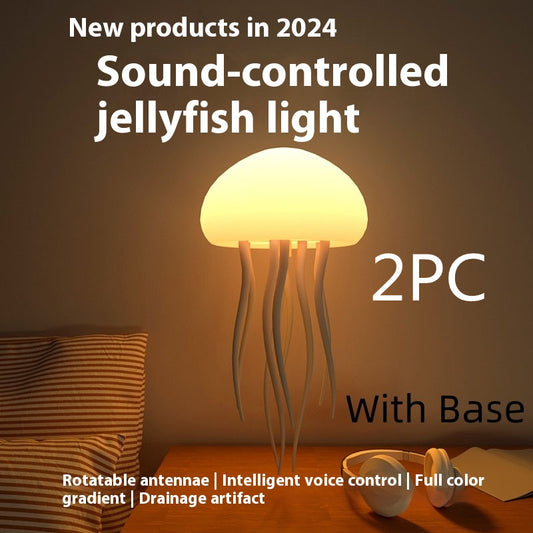 Jellyfish Mood Lamp LED Nachtlicht Mit Farbwechsel Und Memory