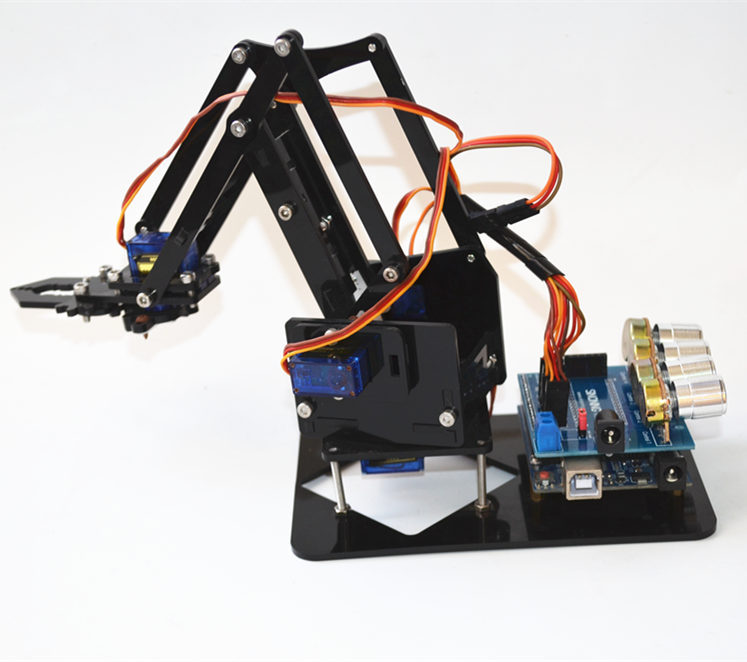 AcrylTech DIY Bausatz Mechanischer Arm Roboter - Hobbyfy
