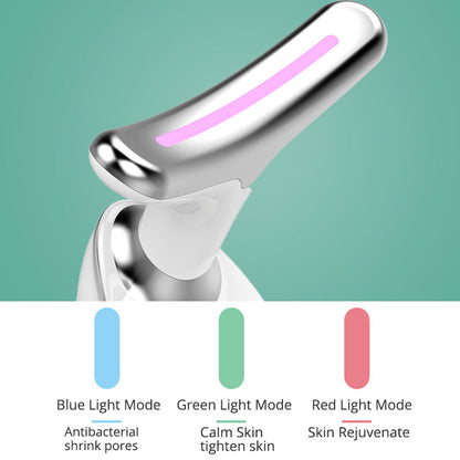 EMS DermLift Mikrocurrent Wärme Nackenlift LED Lichttherapie - Hobbyfy