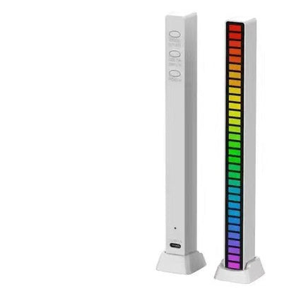 LumiAuto Sprachsteuerung Lichtleiste Auto Ambient Beleuchtung Musik - Hobbyfy