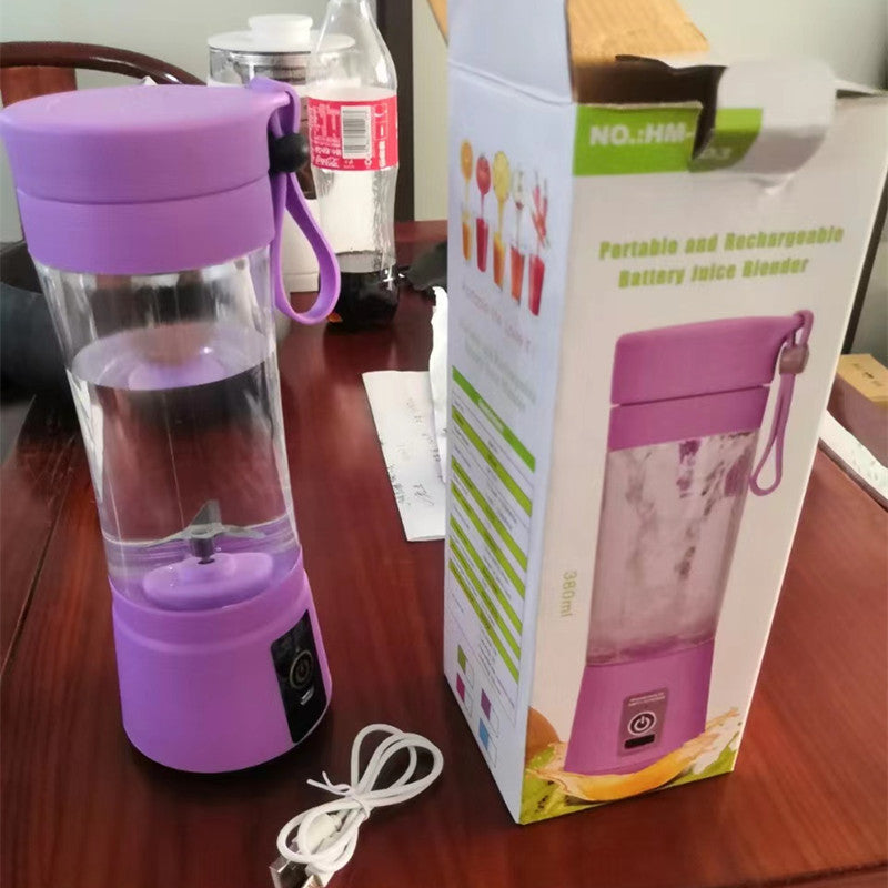 NovaBlend Tragbarer USB Mixer Mit Sechs Klingen Smoothie Maker Für Obst Gemüse Und Frische Säfte - Hobbyfy