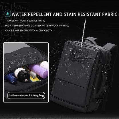 Oxford Gewebe Rucksack Herren Mit Innenaufteilung Und Komfort