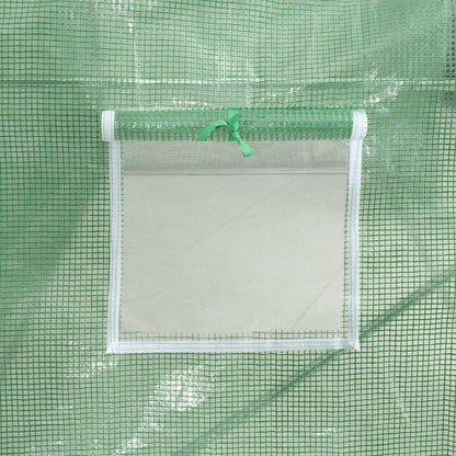 Gewächshaus Mit Stahlrahmen 6 Quadratmeter 3x2x2 m - Hobbyfy