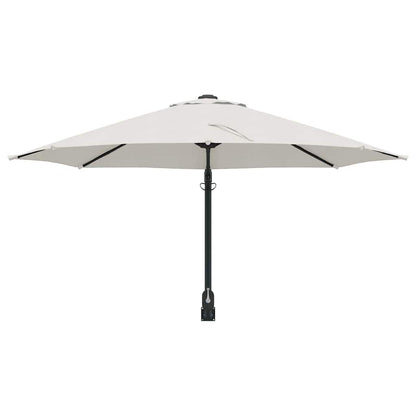 Gartenparasol Anthrazit Mit Freies Schwenk System UV Beständig - Hobbyfy