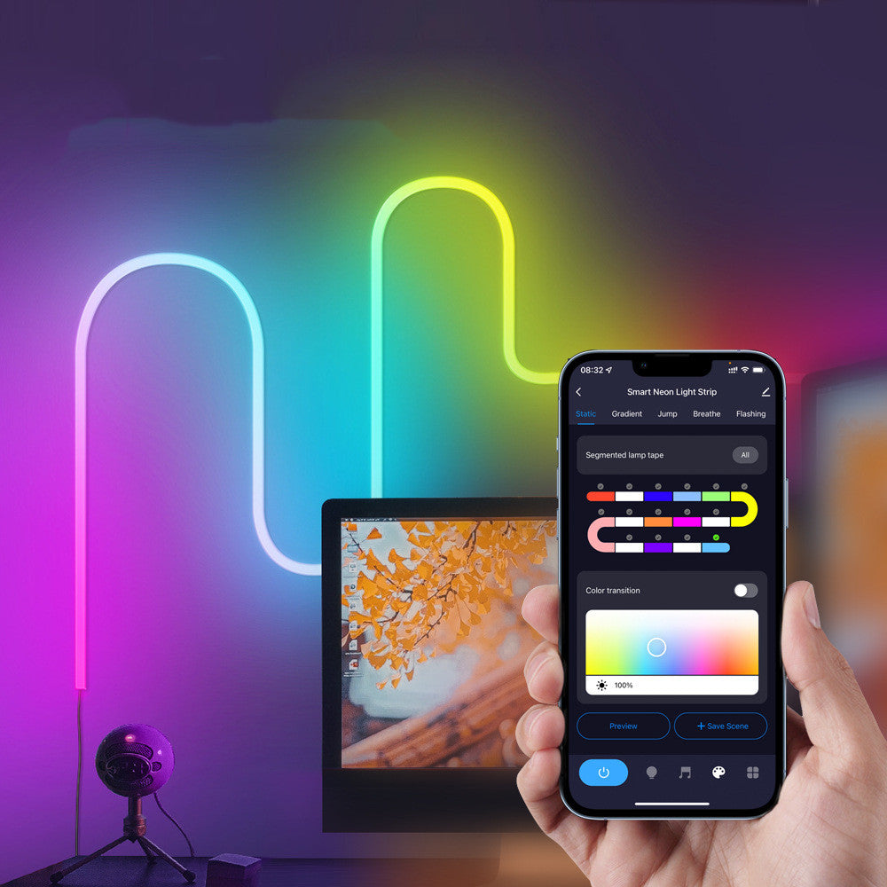 Graffiti Smart Wifi Led Neon Bar Flexibel 3m Oder 5m - Hobbyfy
