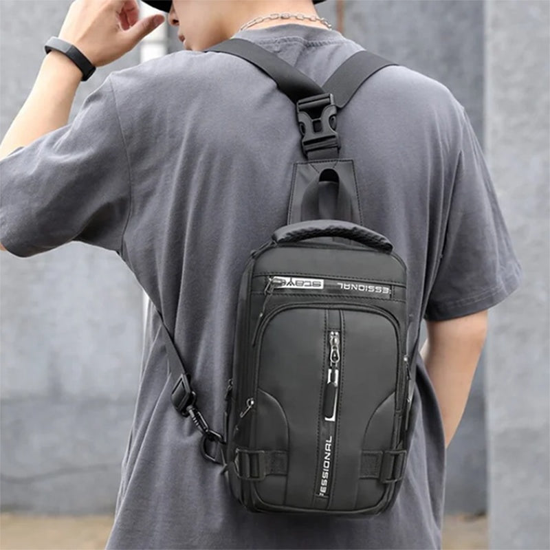 Professional Umhängetasche Herren Multifunktional Nylon Wasserdicht - Hobbyfy