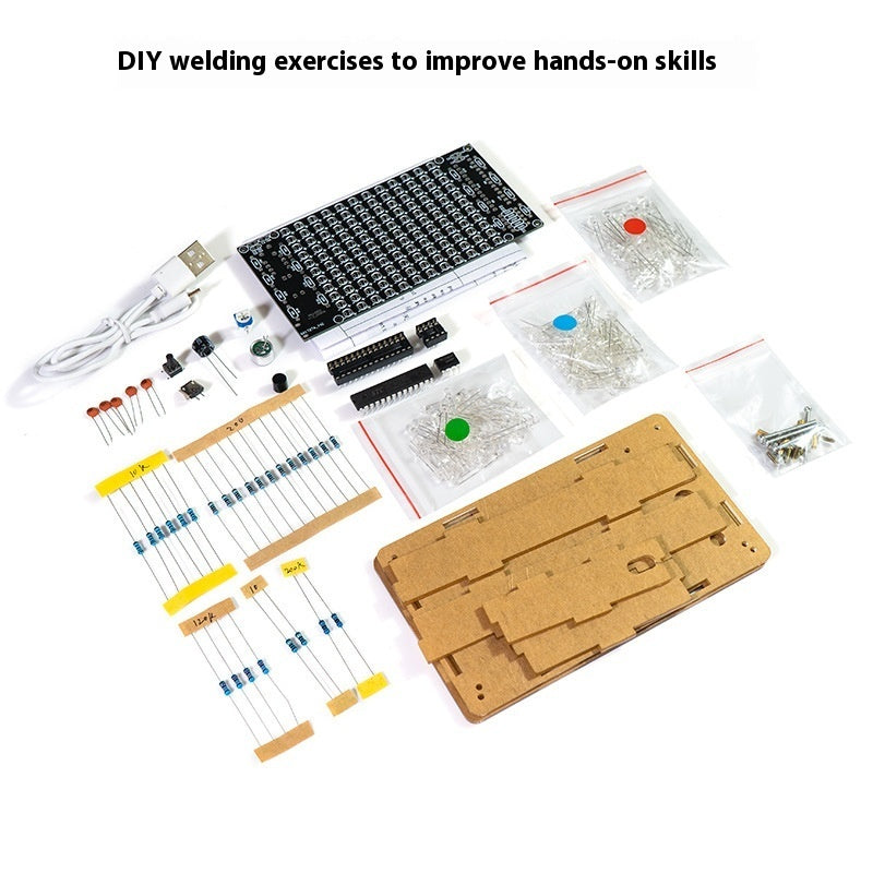 Rhythm DIY Elektronik Bausatz -Lampe Mit Vibrationsempfänger Und LED Anzeige