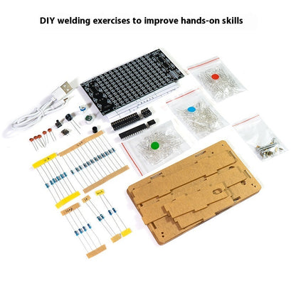 Rhythm DIY Elektronik Bausatz -Lampe Mit Vibrationsempfänger Und LED Anzeige