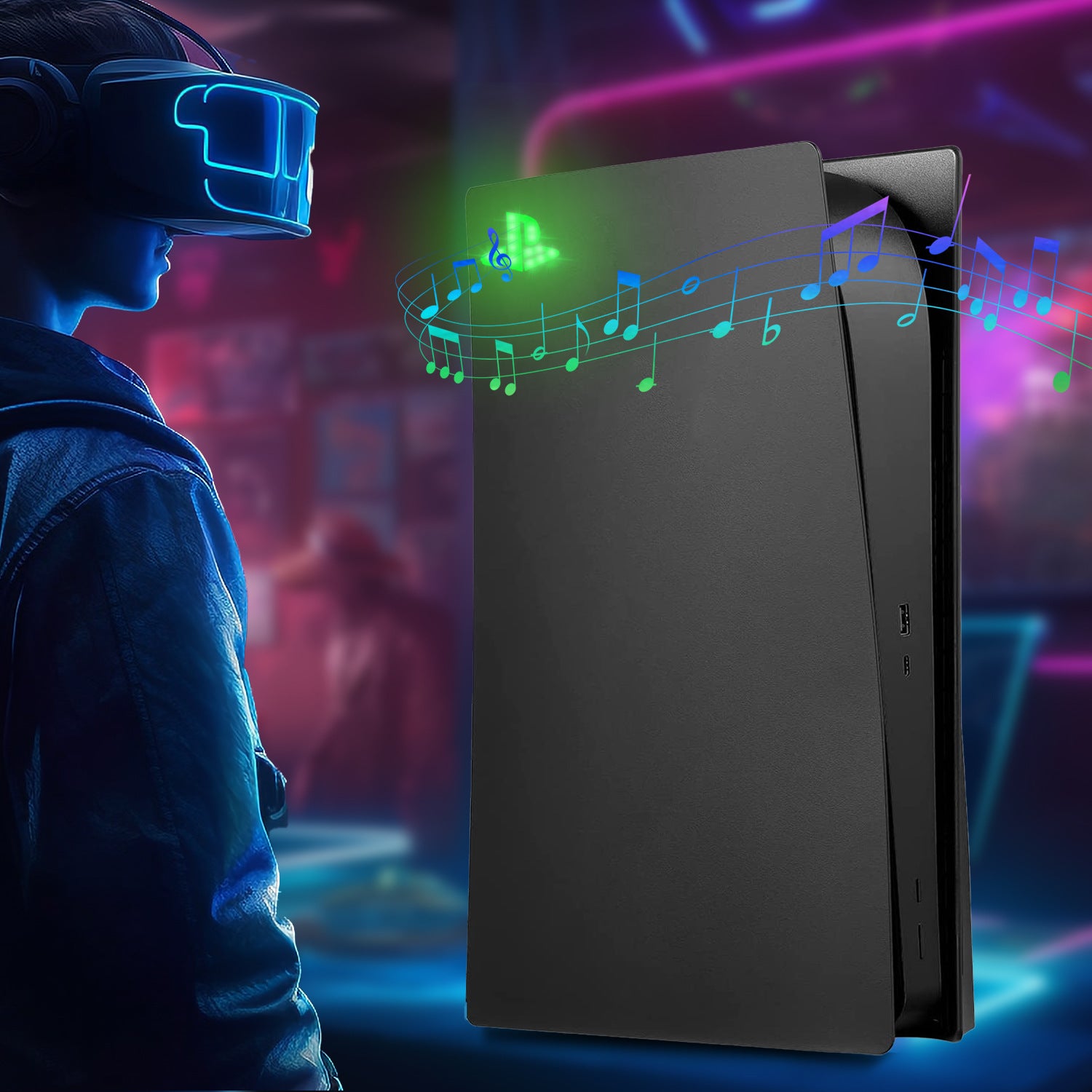 Lumina PS5 USB Ambientelicht Kompaktes Stimmungslicht - Hobbyfy