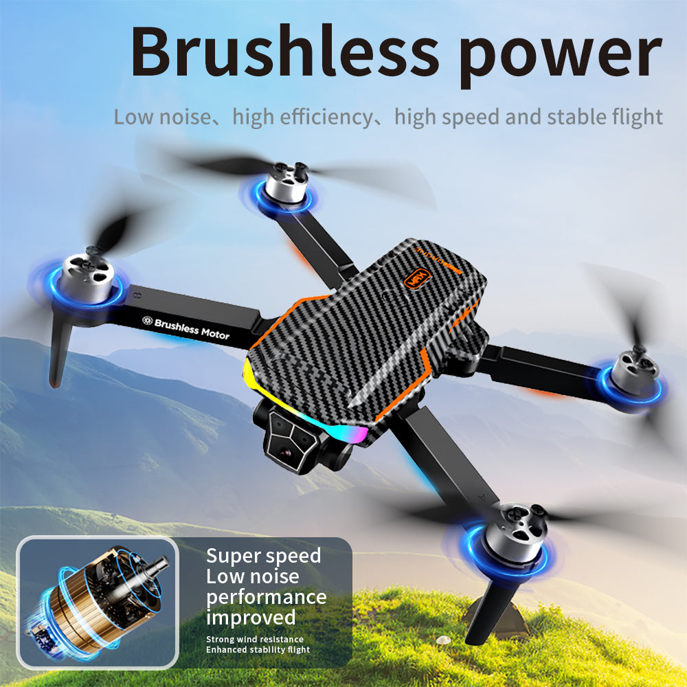 F168 Drohne Brushless Mit Hindernisvermeidung Langzeitflugzeit - Hobbyfy
