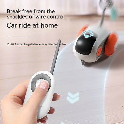 Katzen Auto Spielzeug Fernsteuerung USB Aufladbar Jagdmodus - Hobbyfy