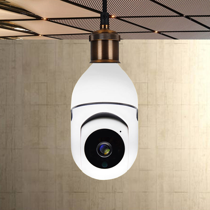 Diskrete Bulb Glühbirnenkamera Mit Yilot App Und WLAN 1080P HD Video-Weiß - Hobbyfy