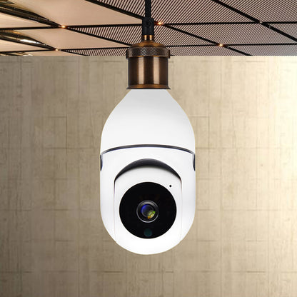 Diskrete Bulb Glühbirnenkamera Mit Yilot App Und WLAN 1080P HD Video-Weiß - Hobbyfy