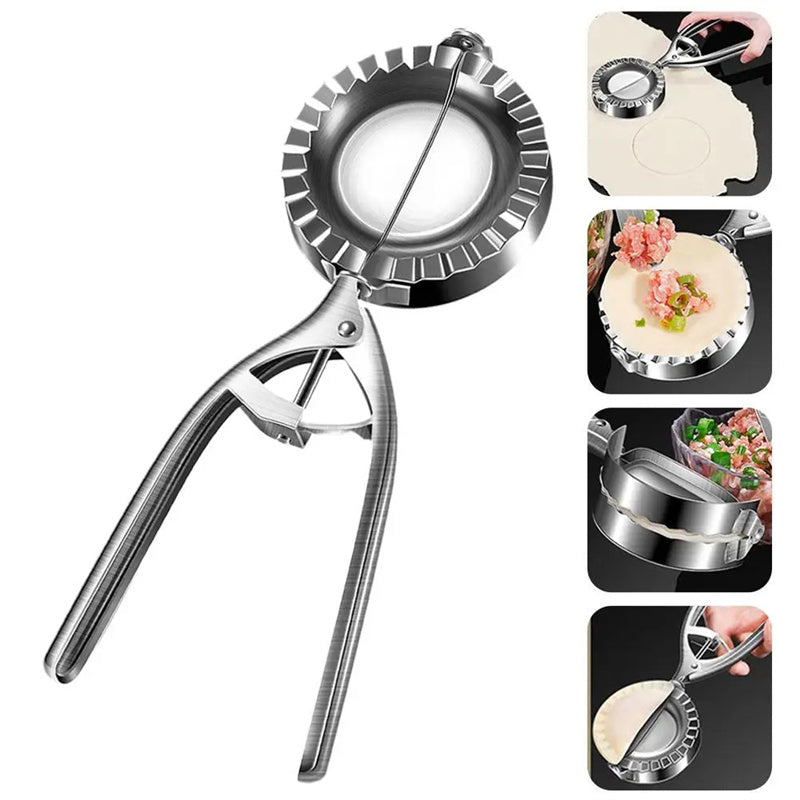 KüchenMeister Dumpling und Ravioli Maker aus Edelstahl - Hobbyfy