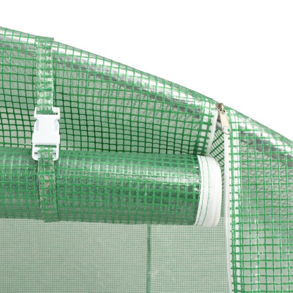 Gewächshaus Mit Stahlrahmen 6 Quadratmeter 3x2x2 m - Hobbyfy