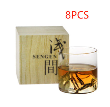 Niche Japanisches Whiskey Glas Einzigartiges Design Langlebiges Geschenk Für Liebhaber Und Sammler - Hobbyfy
