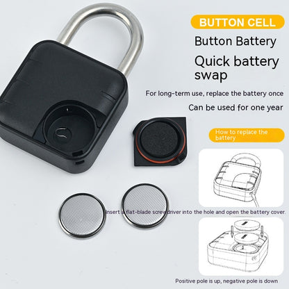 LuxLock Fingerabdruck Schloss Wasserdicht Biometrischer Zugriff - Hobbyfy