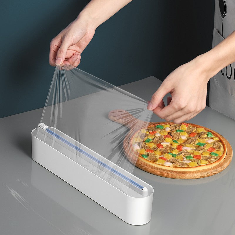 Aufgerüsteter Kunststoff Folienspender Für Frischhaltefolie Mit Präzisionsklinge - Hobbyfy