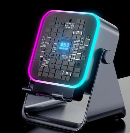 NovaTech All-In-One Faltbare Handy-Halterung mit Kabellosem Lautsprecher - Hobbyfy