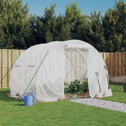 Gewächshaus Mit Stahlrahmen 6 Quadratmeter 3x2x2 m - Hobbyfy