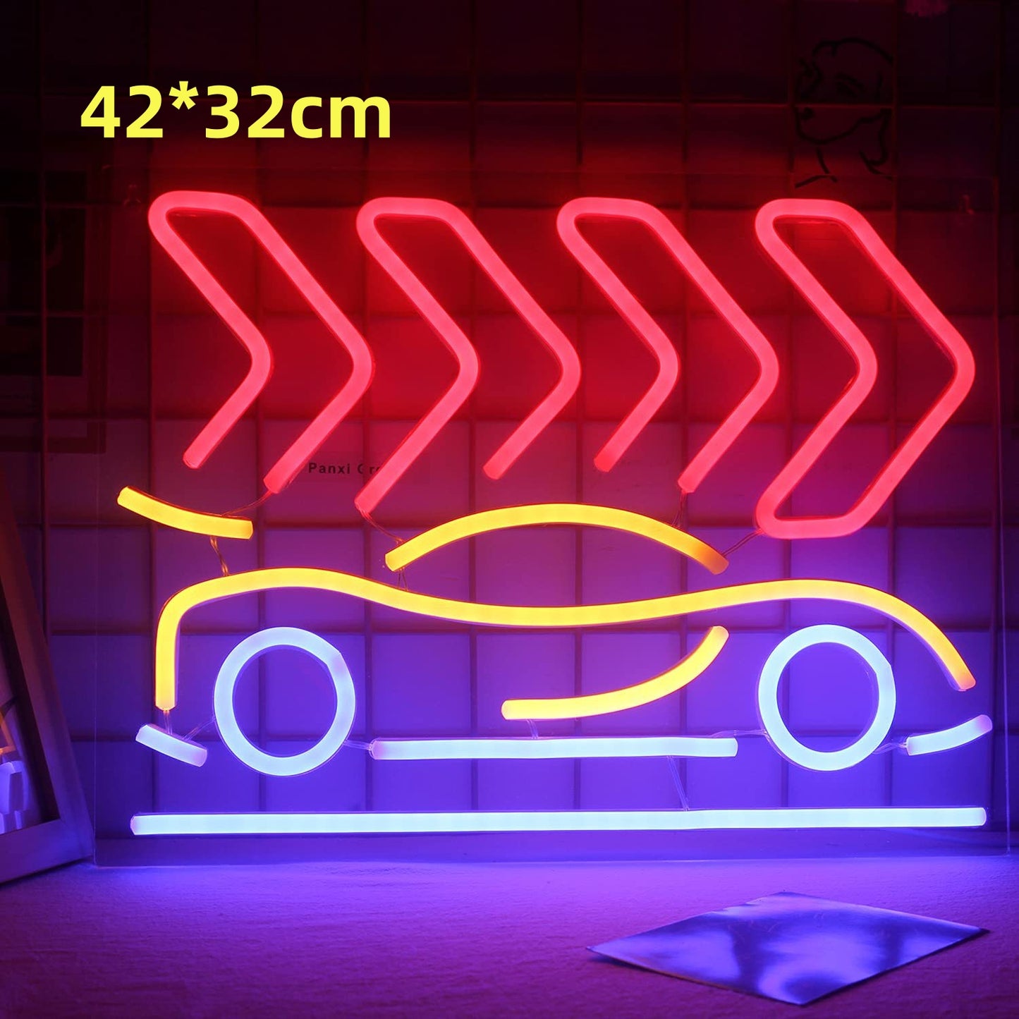 LED Neon Leuchte Wand Spaceman Planet Motiv Innen & Außen - Hobbyfy