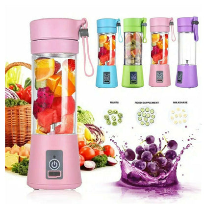 NovaBlend Tragbarer USB Mixer Mit Sechs Klingen Smoothie Maker Für Obst Gemüse Und Frische Säfte - Hobbyfy