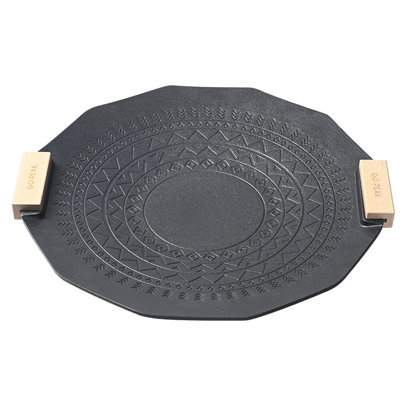 Outdoor Antihaft Backblech Sechsstrahlig Stern Design 40 cm - Hobbyfy