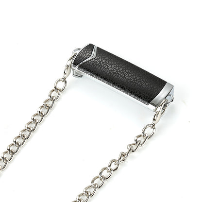 Modekette Universal Crossbody Handyhalter Clip Abnehmbar Silbergrün - Hobbyfy