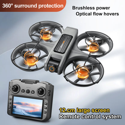 S156 Brushless Renn Drohne Mit Bildschirm Und Optischer Fluss - Hobbyfy