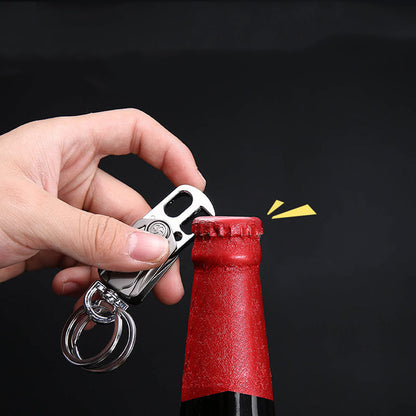 NovaGear 3 In 1 Fidget Spinner Schlüsselanhänger Mit Flaschenöffner Und Taschenmesser - Hobbyfy