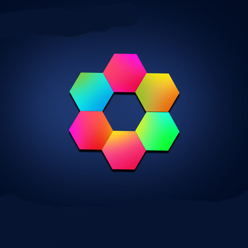 Quantum Modulare RGB Hexagon Gaming Wandlampe