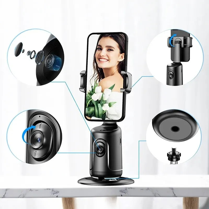 NovaStab 360 Auto Gesichtserkennung Gimbal Für Smartphone Vlog Stativ - Hobbyfy