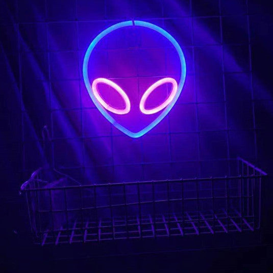 Neon Wandlampe LED Design Dekoration Für Schlafzimmer - Hobbyfy
