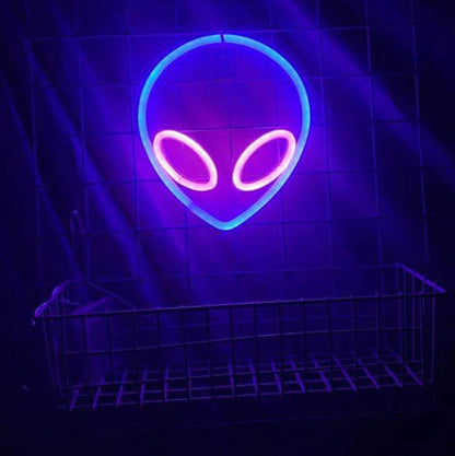 Neon Wandlampe LED Design Dekoration Für Schlafzimmer - Hobbyfy