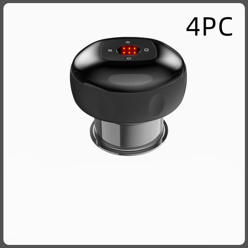 Elektrischer Vakuum-Schröpfmassager Mit Rotlicht