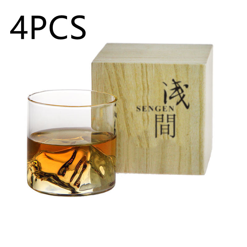 Niche Japanisches Whiskey Glas Einzigartiges Design Langlebiges Geschenk Für Liebhaber Und Sammler - Hobbyfy