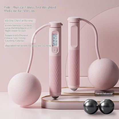 Kordelloses Magnetperlen Fitnessseil Für Cardio Und Muskelmassage