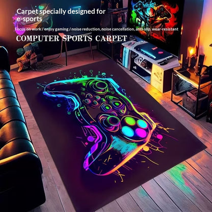 Gaming Bodenmatte Wasserdicht Abwischbar Cartoon Muster Größen - Hobbyfy