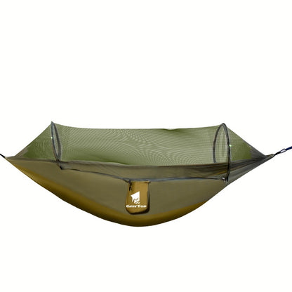 Outdoor Hängematte Dickes Moskitonetz 70D Nylon Militärgrün - Hobbyfy