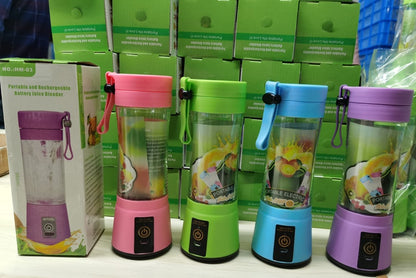 NovaBlend Tragbarer USB Mixer Mit Sechs Klingen Smoothie Maker Für Obst Gemüse Und Frische Säfte - Hobbyfy