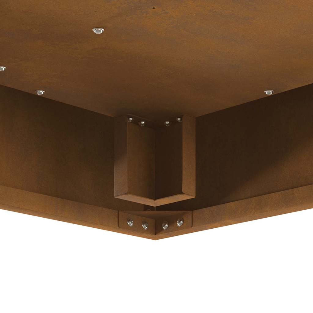 Feuerstelle 60 80 Cm Wetterfestes Stahl Mit Pulverbeschichtung - Hobbyfy