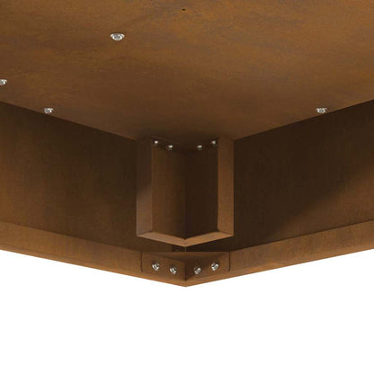 Feuerstelle 60 80 Cm Wetterfestes Stahl Mit Pulverbeschichtung - Hobbyfy