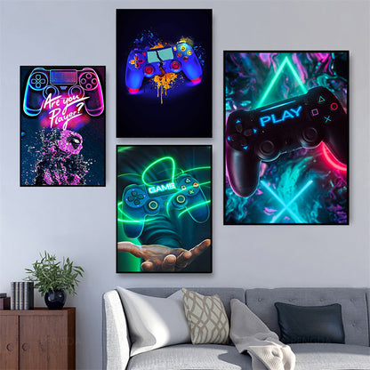 UrbanArt Moderne Graffiti Wandposter Canvas Druck - Hobbyfy