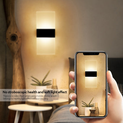 Lumina Wandlampe USB Ladelicht Berührungssensor Drei Stufen Helligkeit - Hobbyfy