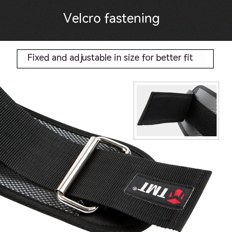 Deep Squat Trainingsgürtel Taillenstütze Stabiler Halt Größen M L XL - Hobbyfy
