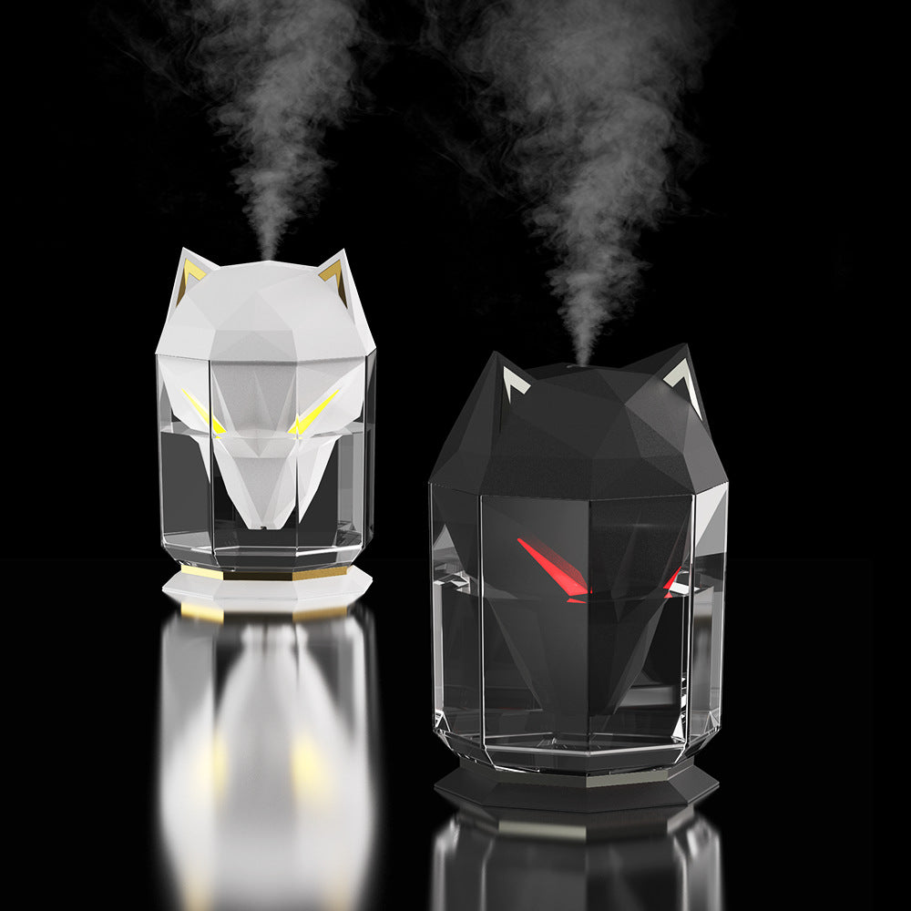 War Wolf Ultraschall Luftbefeuchter Mit Farbigen Lichtern Nano Spray - Hobbyfy
