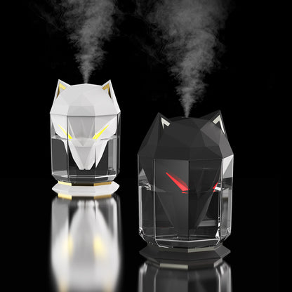 War Wolf Ultraschall Luftbefeuchter Mit Farbigen Lichtern Nano Spray - Hobbyfy